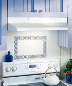 Alternative view of Broan-NuTone F403011 Insert with Light, Exhaust Fan for Under Cabinet Convertible Range Hood, 30-Inch, White on White