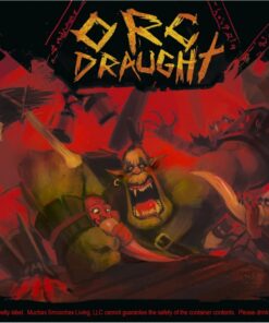 Alternative view of 4 Soda Bottle Labels for Fantasy Themed Party. 7" x 6" Sticker Set Features an Orc, Dwarf, Elf, and Dragon.