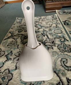 Petmate Scoop N' Hide Cat Litter Scoop with Discreet Litter Scoop Holder, White Pearl White 20 71fEEKRIChL