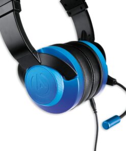 PowerA Fusion Wired Stereo Gaming Headset with Mic for PlayStation 4, Xbox One, X, Xbox One S, Xbox 360, Nintendo Switch, PC, Mac, VR, Android, and iOS - Sapphire Fade - Xbox 360; Xbox 8 71fEhA5HhL