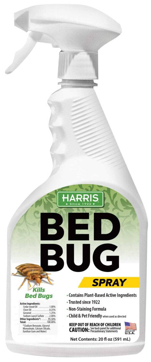 Harris Green Label Bed Bug Killer, Fast Acting 20oz Spray 20 fl. oz.