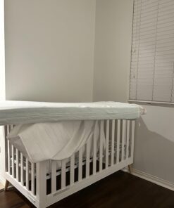 Graco Premium Crib & Toddler Mattress – GREENGUARD Gold Certified, CertiPUR-US Certified Foam, Machine Washable Cover with 100% Waterproof Sleep Surface, Fits Standard Full-Size Crib and Toddler Bed 47 71fEqoM6iWL 1