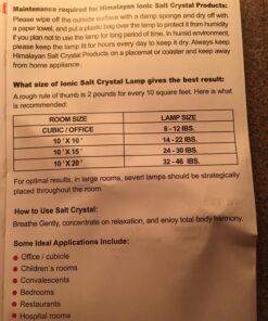 Himalayan Glow 1002 Crystal, 6-8 Lbs, Salt Lamp Himalayan Salt Lamp 79 71fF t GphL