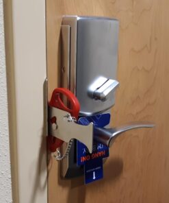 Portable Door Lock Replacement for Addalock Compatible with Travel Lock, AirBNB Lock, School Lockdown Lock and Security Home Apartment Living Hotel Motel (Portable Door Lock) 33 71fFIPtekDL