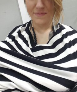 Baby Car Seat Cover Canopy and Nursing Cover Multi-Use Stretchy 5 in 1 Gift "The Classic" by Copper Pearl 45 71fG4hU3OjL