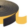 Yotache Adhesive Weather Stripping 2 Rolls 1" W X 1/8" T, Neoprene Foam Weatherstrip Tape for Automotive, 33 Ft Length (2 X 16.5 Ft Each) 1" x 1/8" x 33'