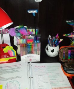 Limelights LD1002-RED Gooseneck Organizer Desk Lamp with iPad Tablet Stand Book Holder, Red 6.5 x 6.5 x 18.5 1 19 71fGiSri9hL