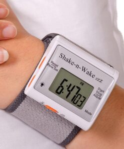 TECH TOOLS INNOVATIVE GIFTS AND GADGETS Silent Vibrating Personal Alarm Clock Shake-N-Wake (White) 19 71fGxomb7L