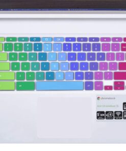 Alternative view of Keyboard Cover Skin Compatible Acer Chromebook R 11 CB5-132T CB3-131, Acer Chromebook R 13 CB5-312T,Acer Premium R11, Acer Chromebook 14 CB3-431 CP5-471,Acer Chromebook 15 CB3-531 CB5-571 C910,Rainbow Rainbow