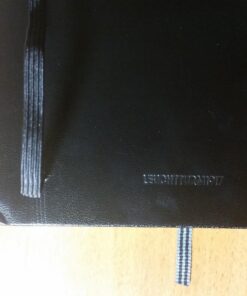 LEUCHTTURM1917 - Notebook Hardcover Medium A5-251 Numbered Pages for Writing and Journaling (Black, Ruled) Black 34 71fHmdoZ8rL