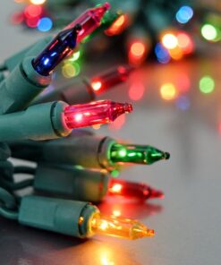 Alternative view of Holiday Wonderland's 300-Count Mini Multi Color Christmas Light Set