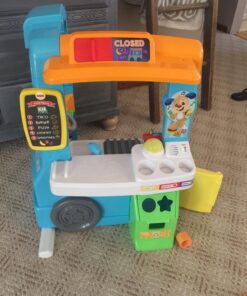 Fisher-Price Laugh & Learn Toddler Learning Toy Servin’ Up Fun Food Truck Electronic Playset With 24 Accessories For Ages 18+ Months 38 71fIfZq96L