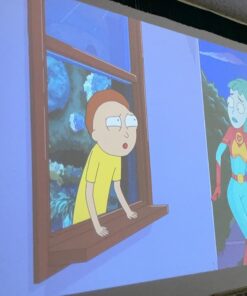 Mini Projector, VOPLLS 1080P Full HD Supported Video Projector, Portable Outdoor Home Theater Movie Projector, 50% Zoom, Compatible with HDMI, USB, AV, Smartphone/Tablet/Laptop/PC/TV Box A-Mini projector 43 71fIi4mrJPL