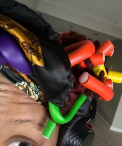 Tifara Beauty Salon Heatless Flexible Hair Rollers Curlers 42-pack 7" Soft Foam Flexi Twist Curling Rods for Short Long Hair 67 71fJ7uA3ZL