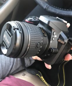 Nikon D5300 24.2 MP CMOS Digital SLR Camera with 18-55mm f/3.5-5.6G ED VR Auto Focus-S DX NIKKOR Zoom Lens (Black) 88 71fJNoV2EHL