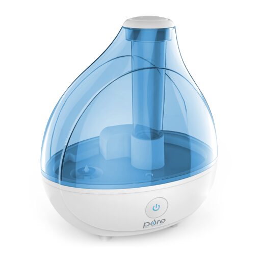 Pure Enrichment® MistAire™ Ultrasonic Cool Mist Humidifier - Quiet Air Humidifier for Bedroom, Nursery, Office, & Indoor Plants - Lasts Up To 25 Hours MistAire (Large)