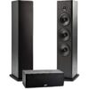 Polk Audio T Series 3 Channel Home Theater Bundle | Includes One (1) T30 Center Channel & Two (2) T50 Tower Speakers | Dolby and DTS Surround 20 71fJTonAUL