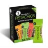 Wonderful Pistachios No Shells, 3 Flavors Mixed Variety Pack of 9 (0.75 Ounce), Roasted & Salted Nuts (4), Chili Roasted (3), Honey Roasted (2), Protein Snack, On-the Go Snack 0.75 Ounce (Pack of 9)