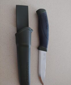 Morakniv Companion Carbon Steel Fixed-Blade Knife with Sheath, 4.1 Inch, Military Green Fixed Blade Knives 40 71fKYDJ9iL
