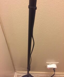 IKEA 101.398.79 NOT Floor Uplight Lamp, 69", Black 33 71fKZsFmqRL