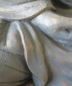 Design Toscano AL1614 Meditative, The Grand TempleIndoor StatueCabinet on Wheels Indoor/Outdoor Garden Statue, 20 Inches Wide, 15 Inches Deep, 26 Inches High, Handcast Polyresin, Dark Stone Finish Meditating Buddha 48 71fLe8KqnL