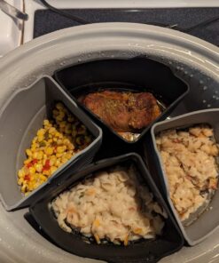 BLACK+DECKER SCD7007SSD Digital Slow Cooker with Temperature Probe + Precision Sous-Vide, 7-Quart Capacity, Stainless Steel 38 71fMASCD0LL