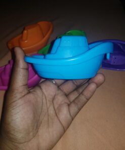 Munchkin® Little Boat Train Baby and Toddler Bath Toy, 6 Piece Set 46 71fMvXB9RFL