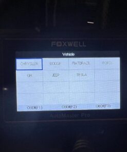FOXWELL NT614 Elite Car Scanner, 2023 Engine Airbag Transmission ABS Scan Tool with 5 Services ABS Bleeding, SAS Calibration, EPB Throttle Oil Light Reset Tool, Live Data OBD2 Scanner Diagnostic Tool 30 71fOD bEpQL