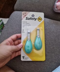 Safety 1st Fold-Up Nail Clipper, 2-Count - Colors May Vary 33 71fOOwLGn9L