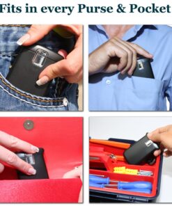 EasY Magnifier Small Pocket Magnifying Glass 3X with LED Light For Reading Fine Print; Mini Lighted Hand Held Acryl Lens; Read Lables In Stores; Magnify Glasses For Close Work;Helpful Gift For Seniors 30 71fOnzEx2kL