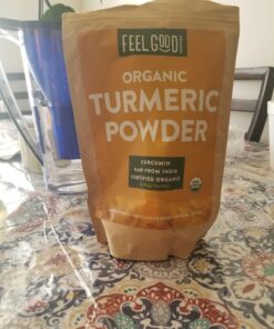 FGO Organic Turmeric Powder w/Curcumin, 100% Raw from India, 16oz, Packaging May Vary (Pack of 1) 1 Pound (Pack of 1) 32 71fOsw4nXgL