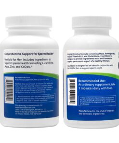 FertilAid for Men and CountBoost Combo - Male Fertility Supplement, Bar - Count, Motility & Morphology Support - Antioxidant & Specialty Vitamins for Male Fertility 27 71fPCoPkYaL
