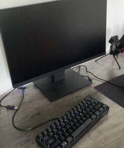 KOORUI 22 Inch Computer Monitor, FHD 1080P Desktop Display, 75HZ Ultra Thin Bezel/Eye Care/Ergonomic Tilt, HDMI VGA Ports LED Monitor for PC, VESA Mounting 22 INCH VA 1080p/75hz 40 71fPe bsfOL