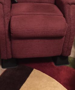 Adjustable Stackable Bed Frame Risers for Elevation & Under-Bed Storage - Heavy-Duty Furniture Riser for Table, Couch, Desk, and Chair - Set of 4 Large & 4 Small Bed Lifts - Black Home It 43 71fRkToZIbL 1