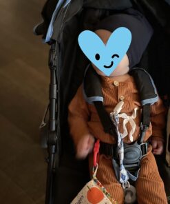 Summer Infant 3Dmini Convenience Stroller, Blue/Black – Lightweight Infant Stroller with Compact Fold, Multi-Position Recline, Canopy Pop Out Sun Visor and More Umbrella for Travel 39 71fSUoYi69L