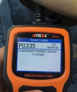 ANCEL AD410 Enhanced OBD II Vehicle Code Reader Automotive OBD2 Scanner Auto Check Engine Light Scan Tool (Black/Yellow) 56 71fSyri2M2L