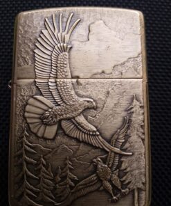 Zippo Eagle Lighters Brushed Brass 30 71fTdm7feSL