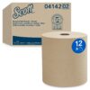 Scott Essential Hard Roll Paper Towels (04142), Natural, 800' / Roll, 12 Rolls / Case, 9,600' / Case 7.36" x 800 ft 43 71fTkmtPL