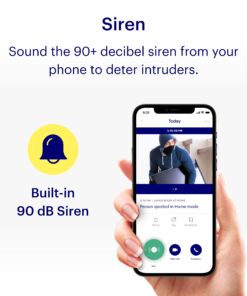 Canary Pro Indoor Home Security Camera 1080p HD WiFi IP | 24/7 Watch Live Video, Siren, Climate Monitor, Motion Alerts, Two-Way Talk, Night Vision, 10x Zoom, Private Mode, Works with Alexa and More 35 71fTkrTNnL