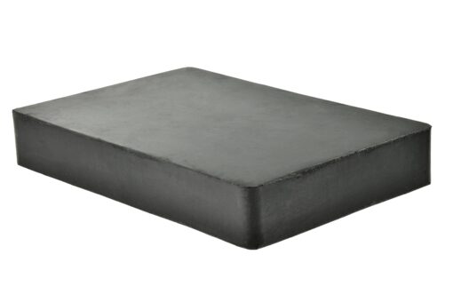 SE 6" x 4" x 3/4" Rubber Bench Block - JT34446RB