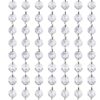 KUPOO Magnificent 16 Feet Crystal Acrylic Gems Bead Strands, Manzanita Crystals, Tree Garlands, Christmas Decoration 27 71fWfDi1asL