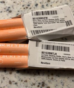 Burt's Bees Lip Tint Balm Stocking Stuffers Gifts, Long Lasting 2 in 1 Duo Tinted Balm Formula, Color Infused with Hydrating Shea Butter for a Natural Looking Buildable Finish, Red Dahlia (2-Pack) Red Dhalia 2 Count (Pack of 1) 30 71fWtdcBBSL