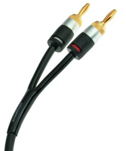 Mediabridge 12AWG Ultra Series Speaker Cable - Gold Plated Banana Tips (12 FT) - CL2 99.9% Oxygen Free - Black (SWT-12B-12B) 12 Feet 24 71fWy0X7OL
