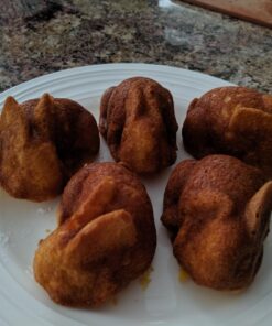 Nordic Ware Baby Bunny Cakelet Pan, Copper, Bronze, 2.1 42 71fX5kNOMsL