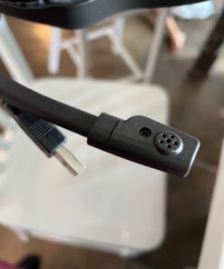 FIODIO Gaming Headset with Surround Sound Stereo for Xbox One PC Switch Tablet, Noise Cancelling Over Ear Headphones with Mic LED Light 19 71fXQSC87rL