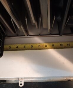 Spectrum Diversified Euro Kitchen Organizer for Plates, Cutting Boards, Bakeware Cooling Racks, Pots & Pans, Serving Trays, Reusable Containers, and Lids, Satin Nickel 13.5" x 4.5" x 4.25" 41 71fXbtinFXL