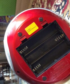 NAXA Electronics NPB-251RD Portable CD Player with AM/FM Stereo Radio Red 14 71fYRPDwY0L