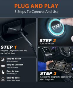 ANCEL OBD2 Scanner FX2000 Car Diagnostic Tool, ABS SRS Transmission Airbag Car Scanner, Check Engine Car Code Reader, Automotive Scan Tool for All Cars 19 71fYdC0YBXL