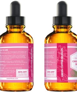 Leven Rose Green Coffee Bean Oil 100% Natural Pure Cold Pressed Unrefined Coffeebean Oil For Around Eyes, Face, Nails, Skin, And Hair- 1 oz Bottle (1 ounce) 13 71fa4yLtdKL