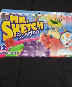 Mr. Sketch 1905069 Scented Watercolor Marker Chisel Tip 12 Colors 12/Set 26 71faAAWMn3L